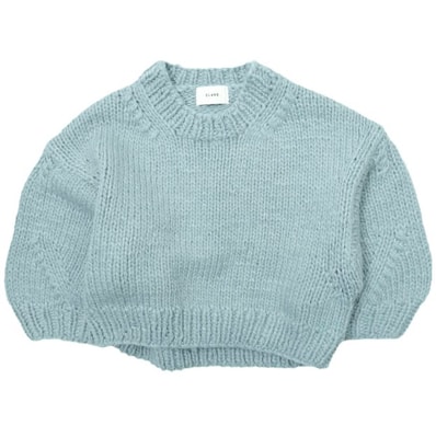 CLANE クラネ DOME HAND KNIT TOPS ドーム型ニットトップス 13106-2022 2 BLUE セーター トップス g28466