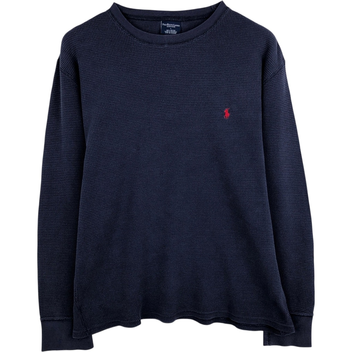 古着 ラルフローレン Ralph Lauren POLO RALPH LAUREN SLEEPWEAR サーマルロンT ワッフル メンズL相当/eaa625334