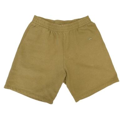 Supreme シュプリーム 23AW Small Box Sweatshort スモールボックスロゴ スウェット ショーツ ハーフパンツ ベージュ系 M【中古】
