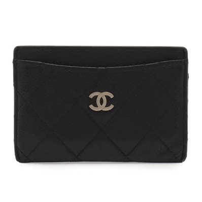 シャネルクラシック カードケース マトラッセ A31510 カードケース