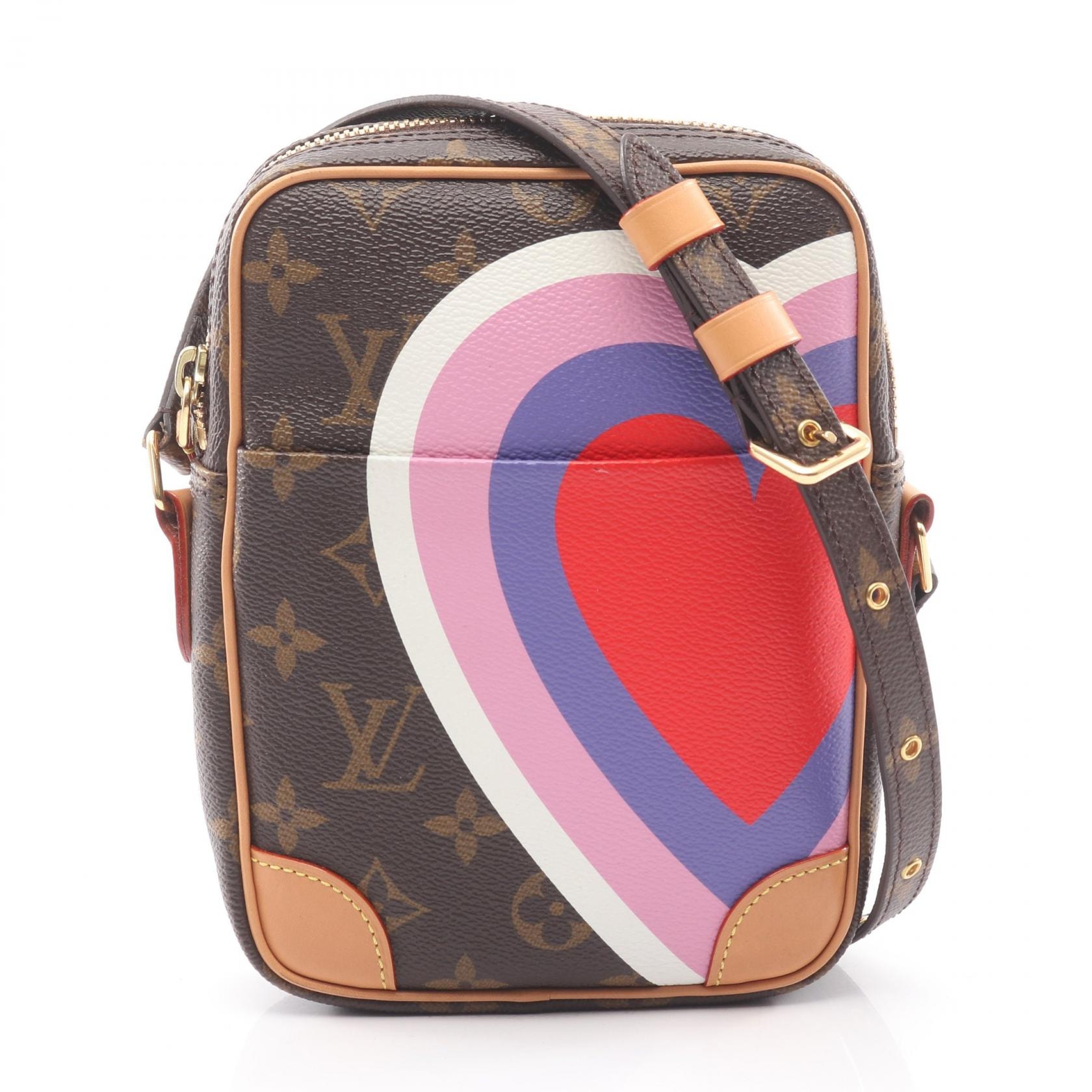 ルイ・ヴィトン LOUIS VUITTON パナム セット ショルダーバッグ バッグ PVCコーティングキャンバス レザー ゲームオン・モノグラム レディース ブラウン系 / マルチカラー M57450 【中古】