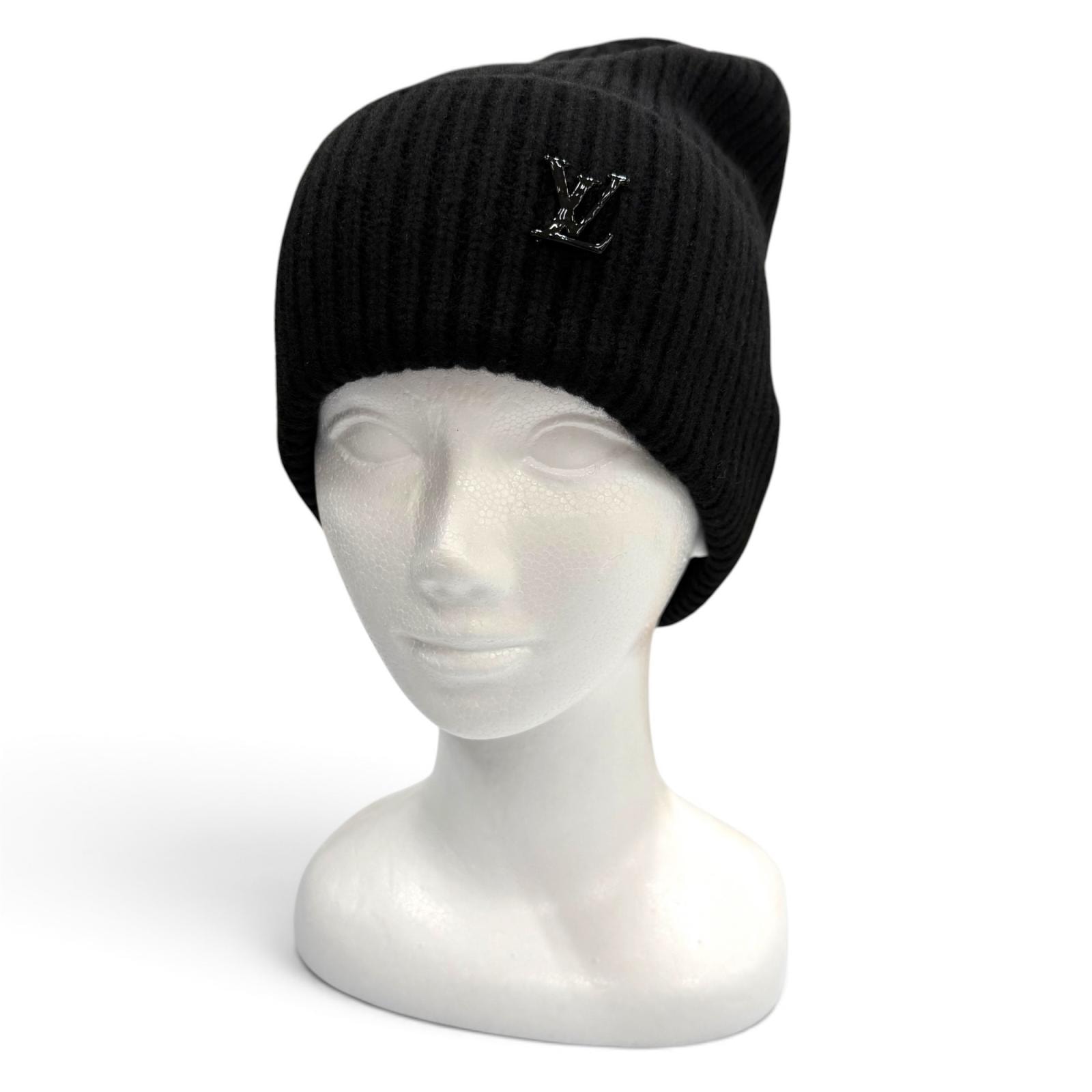 極美品 ルイヴィトン ニットキャップ ビーニー LV アヘッド MP3246
