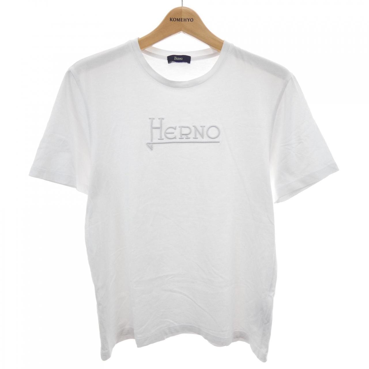 【未使用に近い】HERNO ヘルノ Tシャツ 46 M C (やや傷や汚れあり)】ヘルノ Herno Tシャツ 46のブランド古着・中古