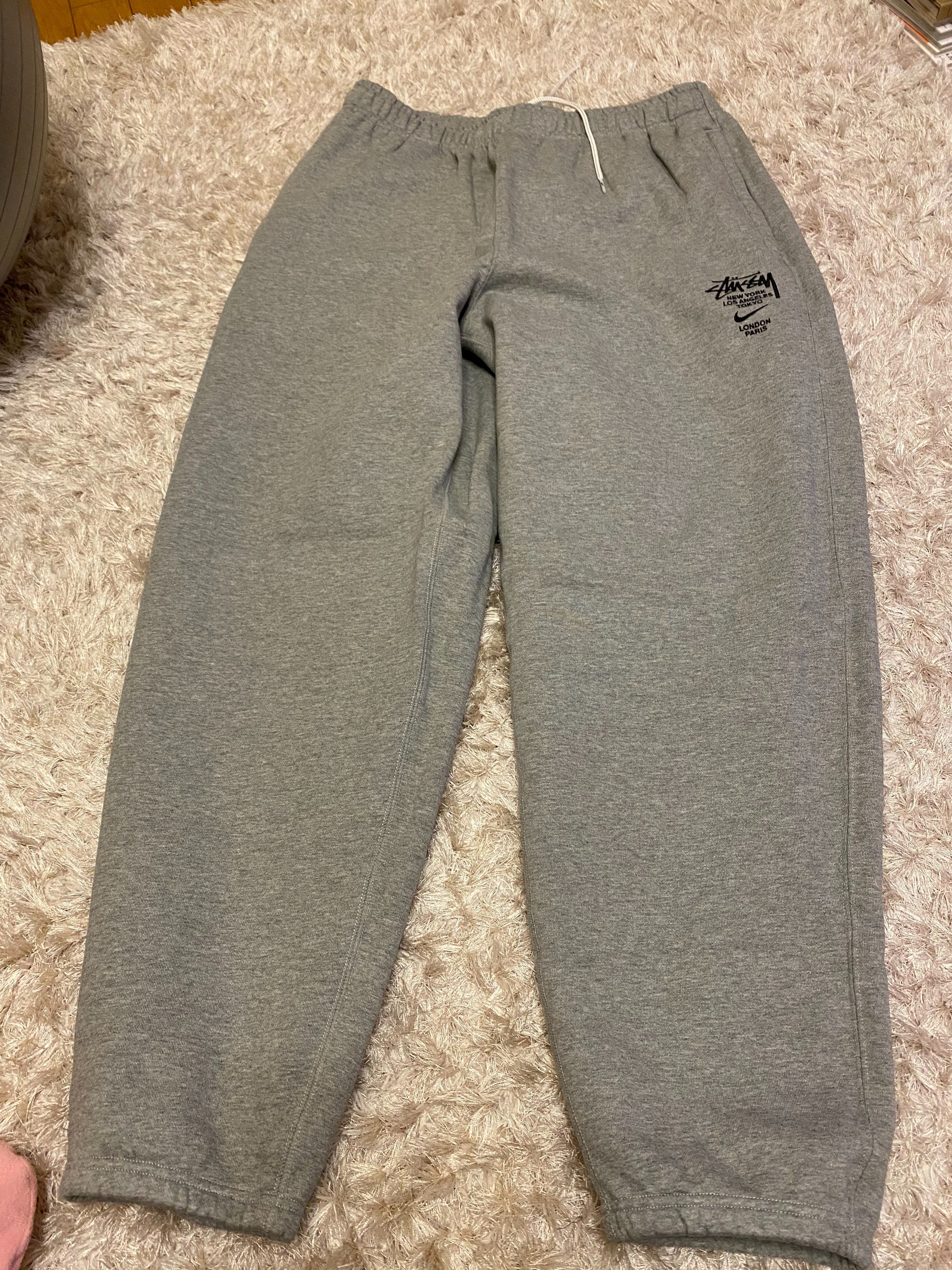 Nike x Stussy International Sweatpants (US Size) "Grey" DC4227-050