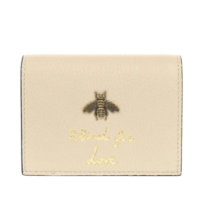 グッチ アニマリエ ビー 460185 レザー アイボリー