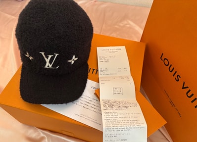 Louis Vuitton Woolgram Cap "Noir"