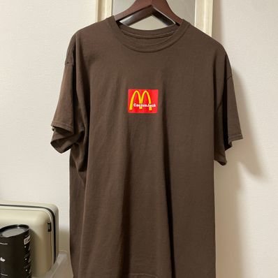 Travis Scott Cactus Jack x McDonald's Sesame III T-Shirt "Brown"