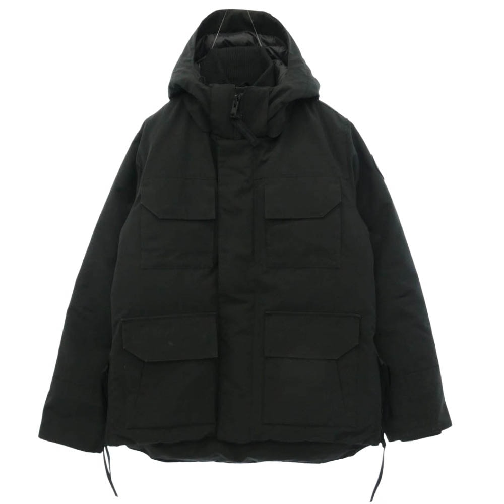 CANADA GOOSE カナダグース 4550MB カナダグースジャパンタグ BLACK LABEL MAITLAND PARKA ブラックレーベル メイトランド パーカー ダウンジャケット ブラック系 L【中古】