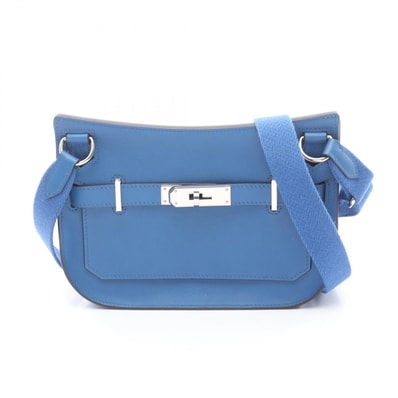 エルメス HERMES ジプシエール ミニ ショルダーバッグ バッグ ヴォースイフト ヴォースイフト ブルーフランス B刻印(2023年製造) レディース ブルー系 083982CK 【中古】