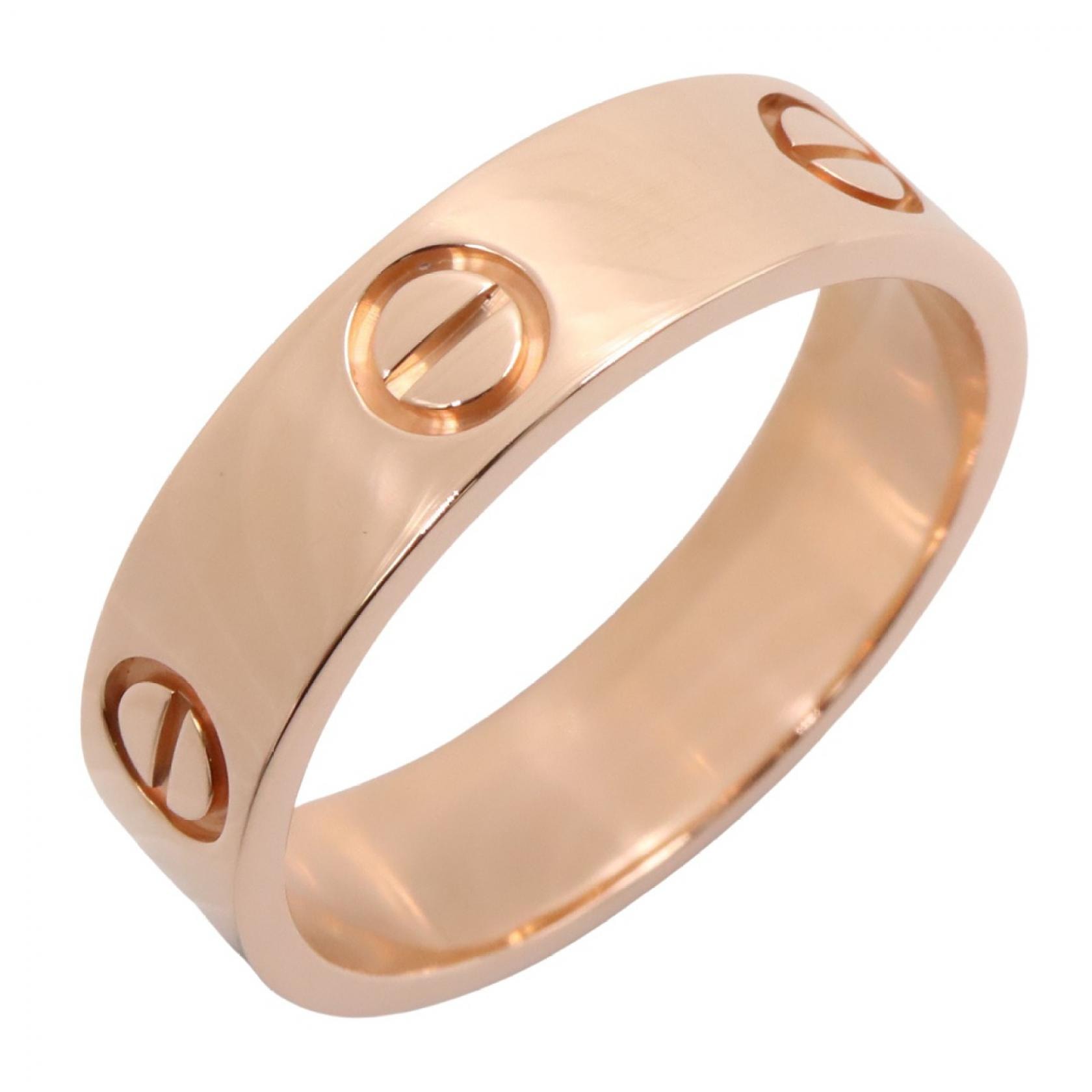 カルティエ CARTIER ラブリング リング・指輪 ジュエリー K18PG(ピンクゴールド) メンズ レディース ゴールド系 B4084800 【中古】