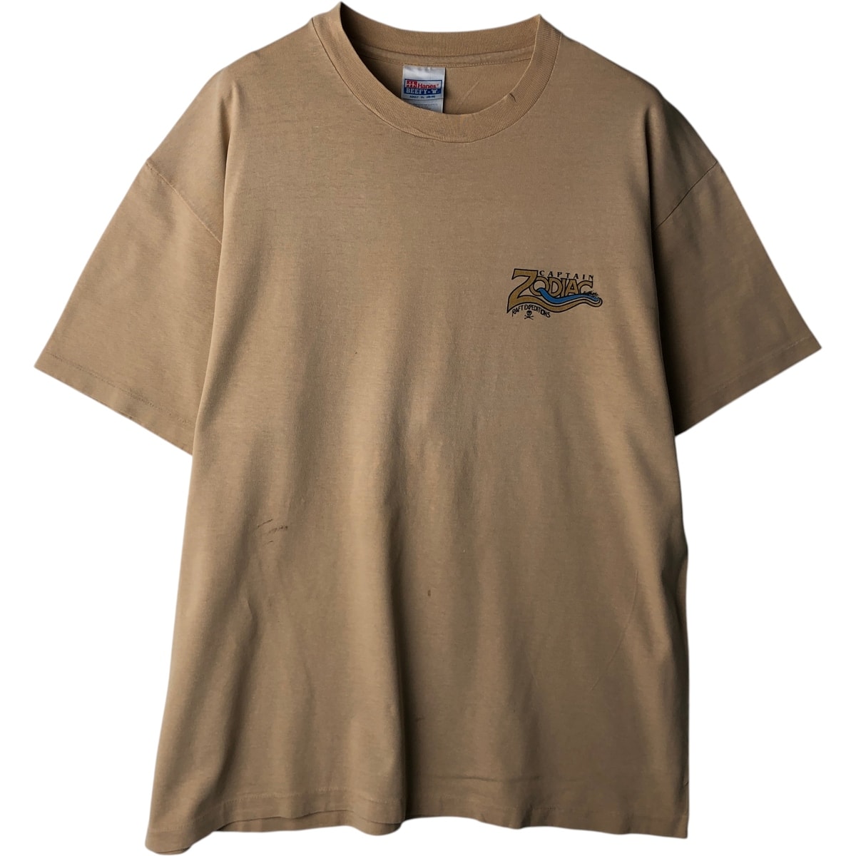 古着 90年代 ヘインズ Hanes ドクロ柄 スカル柄 プリントTシャツ USA製 メンズXL相当 ヴィンテージ/eaa618308