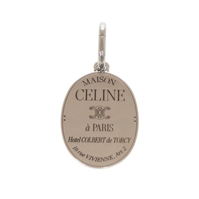 セリーヌ チャーム MAISON CELINE メダル ロジウム