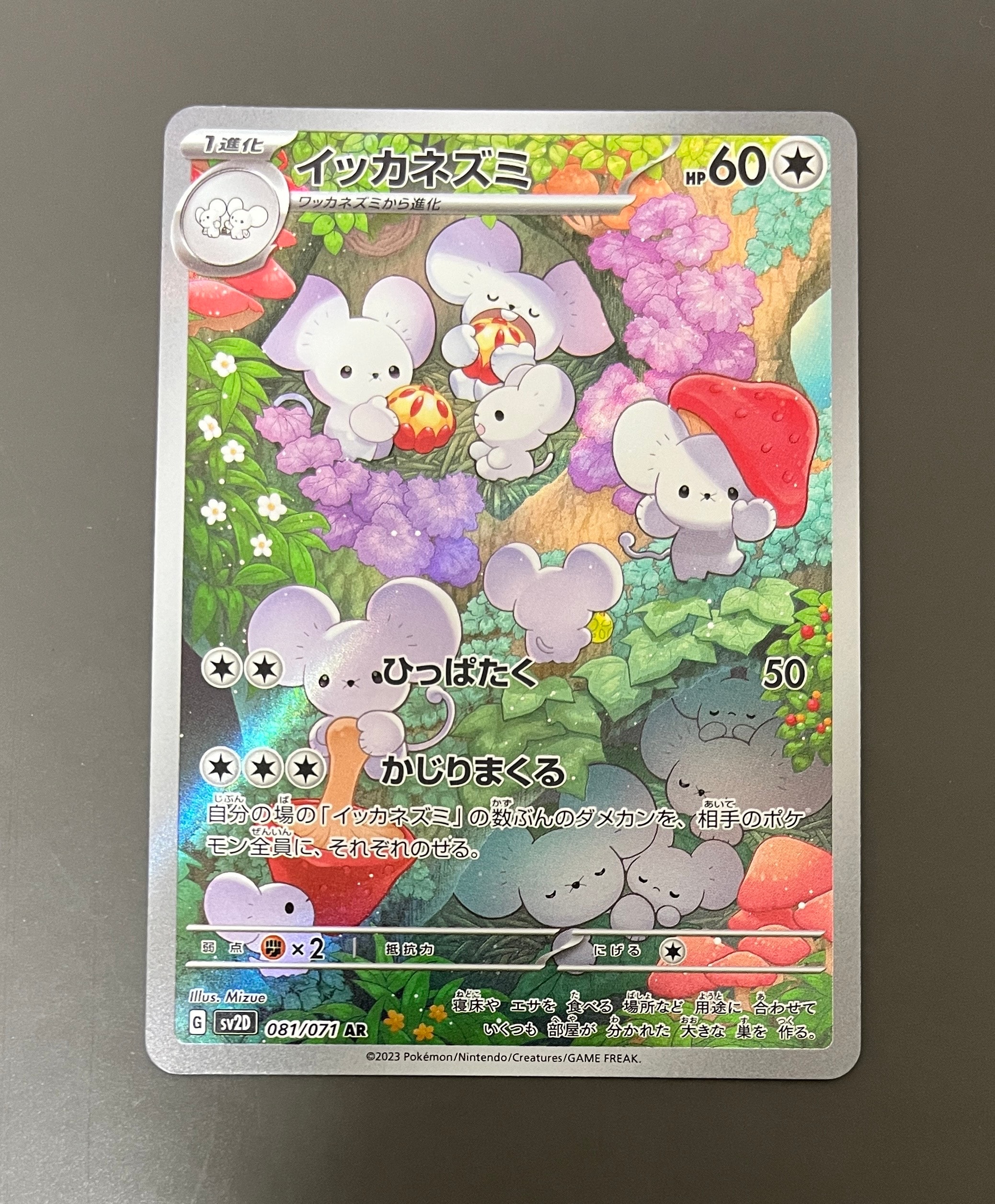 イッカネズミ AR[SV2D 081/071](拡張パック「クレイバースト」)の新品