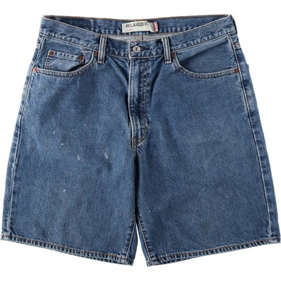 古着 リーバイス Levi's 550 RELAXED FIT デニムショーツ ショートパンツ メンズw36相当/eaa620231