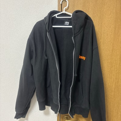 Stussy Built Tough Zip Hoodie "Black"
