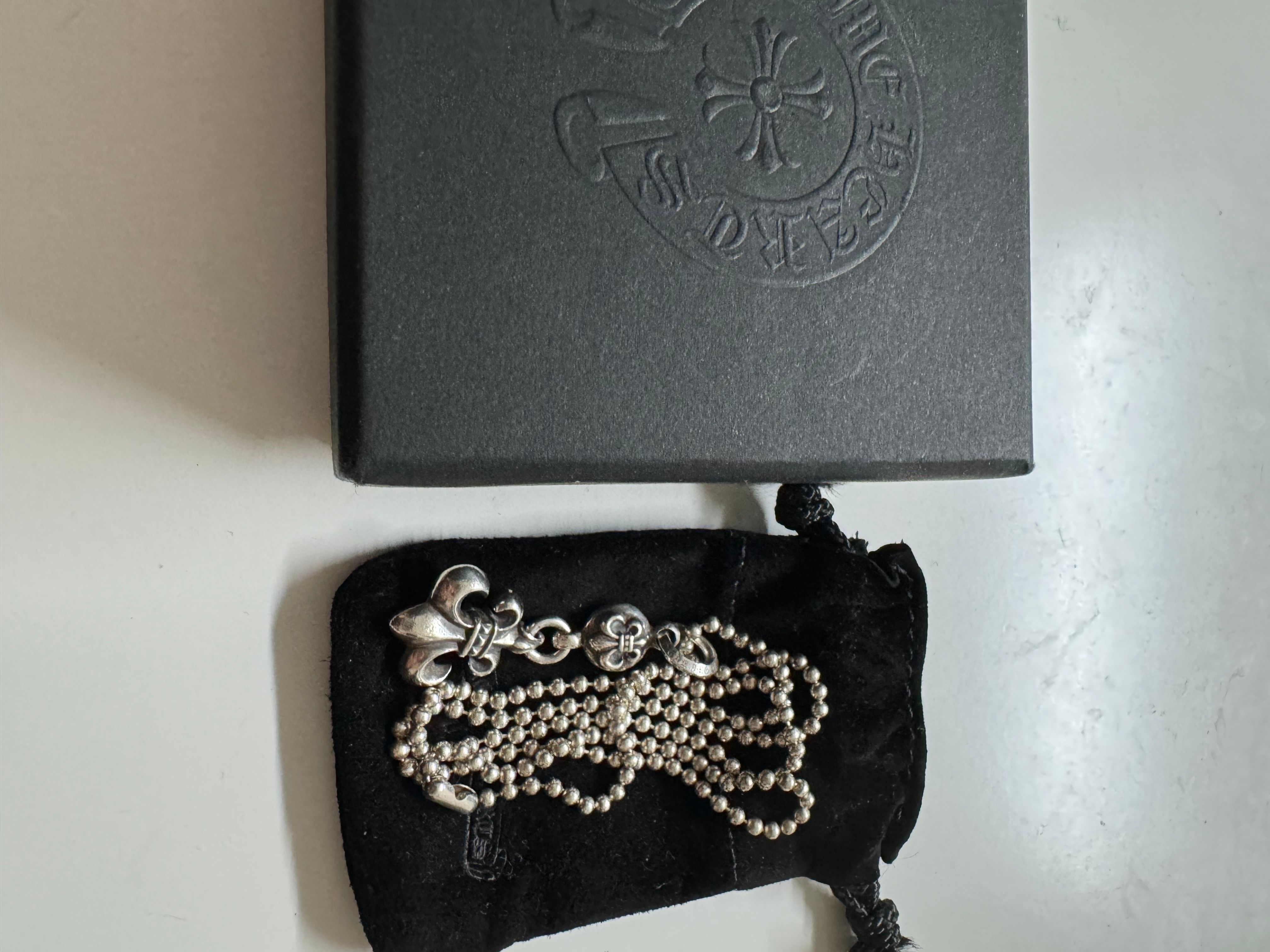 Chrome Hearts 1 Ball BS Flare Charm "Silver"