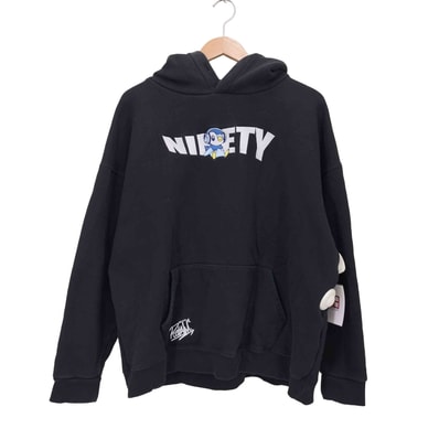9090 King Logo Slub Denim Zip Hoodie 9090 King Logo Slub Denim Zip Hoodie