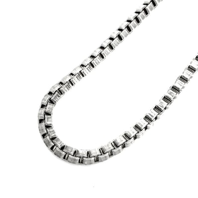 TIFFANY&Co. ティファニー ネックレス ベネチアン アクセサリー ジュエリー チェーン シルバー925 ユニセックス 約39.1g【中古品】