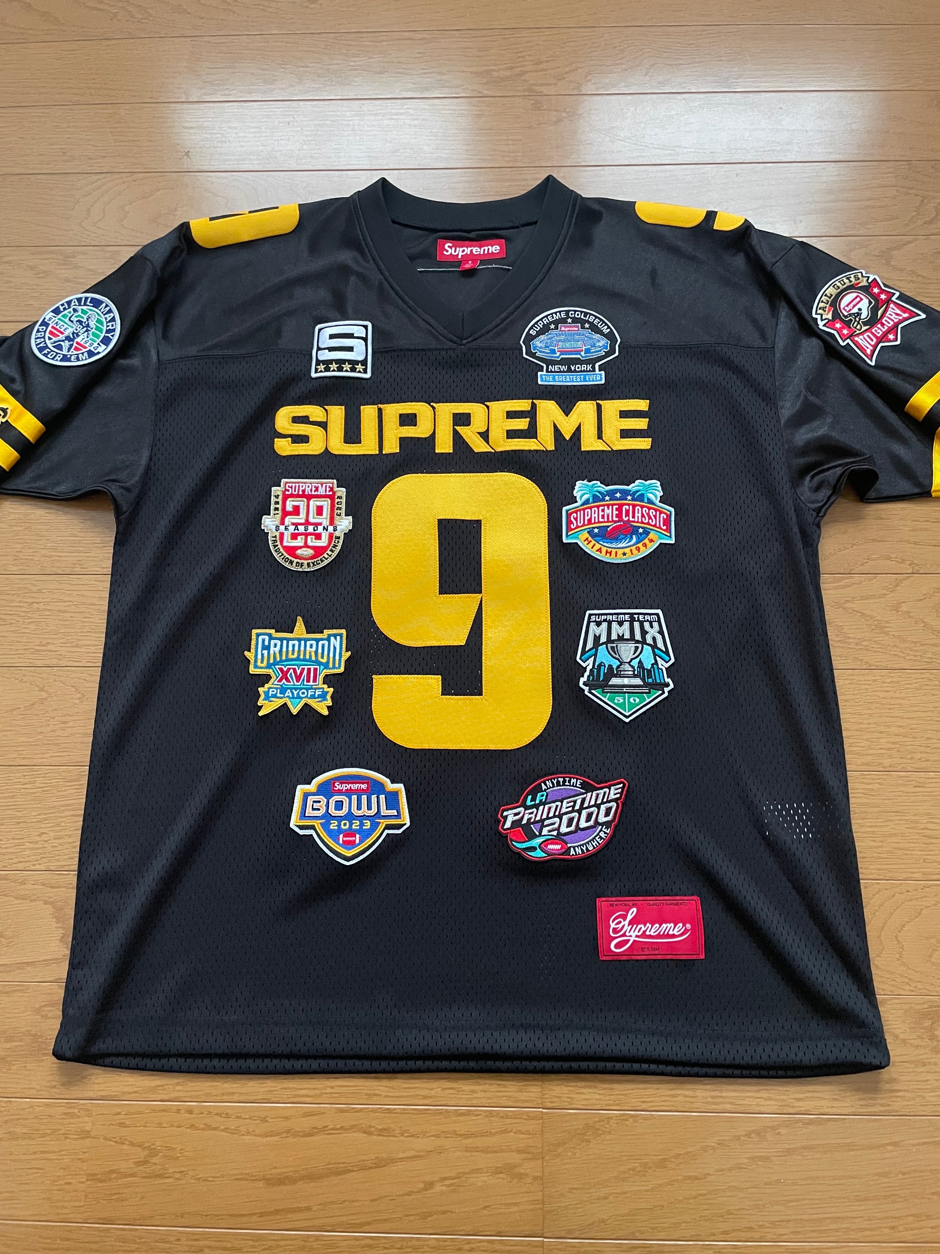 Supreme Championships Embroidered Football Jersey 