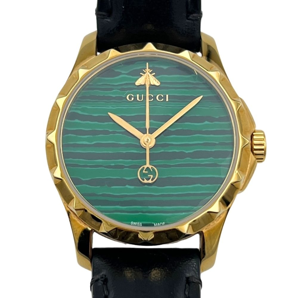 GUCCI グッチ 126.5 YA126555 Gタイムレス Bee クォーツ レディース 腕時計 腕時計 C1379