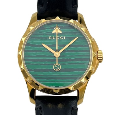GUCCI グッチ 126.5 YA126555 Gタイムレス Bee クォーツ レディース 腕時計 腕時計 C1379