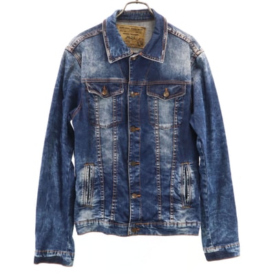 ZARA MAN ザラマン デニムジャケット M ウォッシュブルー ジージャン