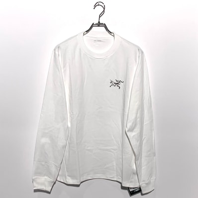 ARC'TERYX Kragg Cotton LS M "White Light/Black" X000009714