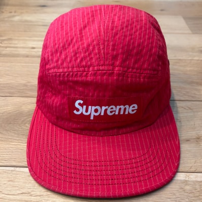 Supreme Overdyed Ripstop Camp Cap キャップ シュプリーム リップストップ 赤