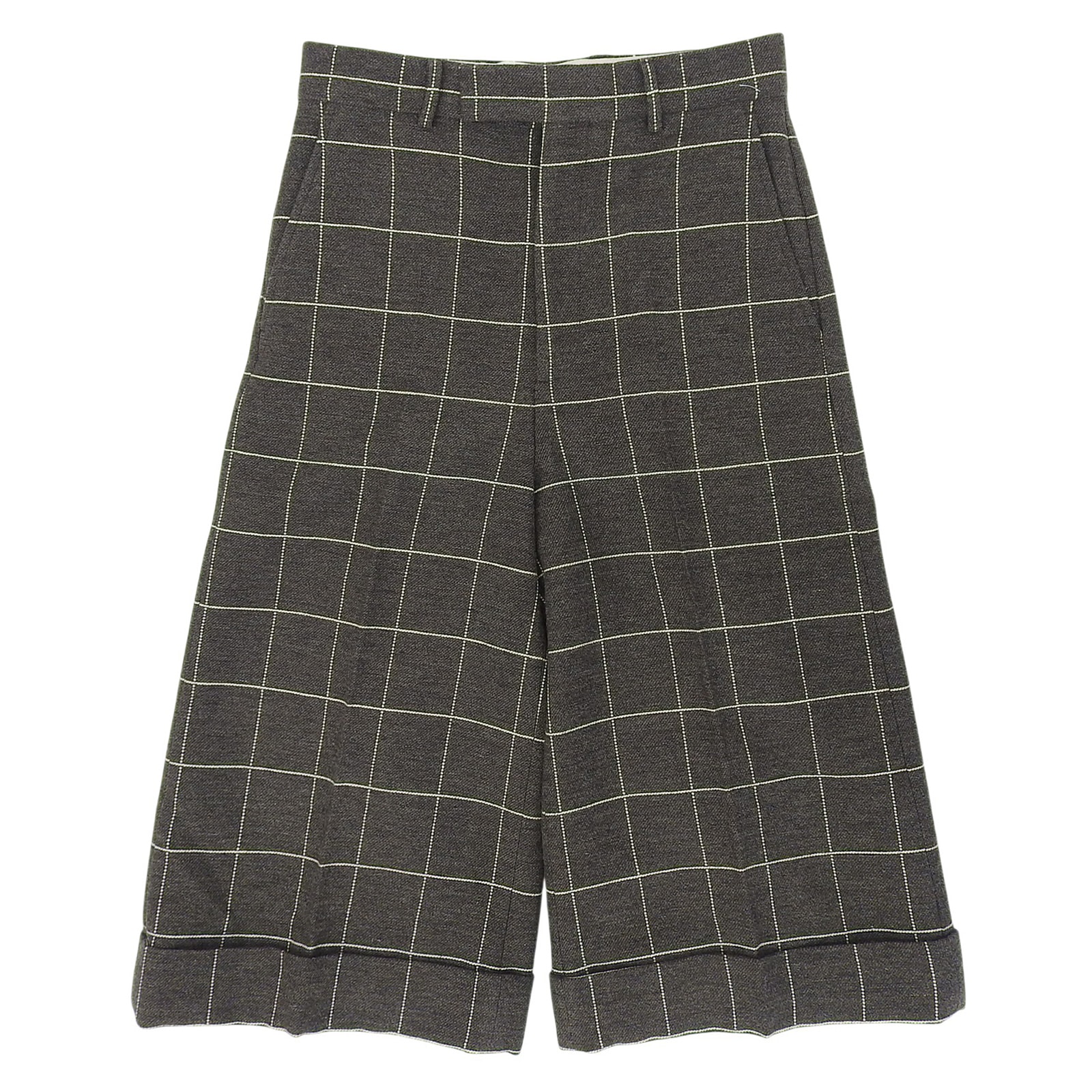 未使用品 グッチ クロップドパンツ ブラウン メンズ 44 710564