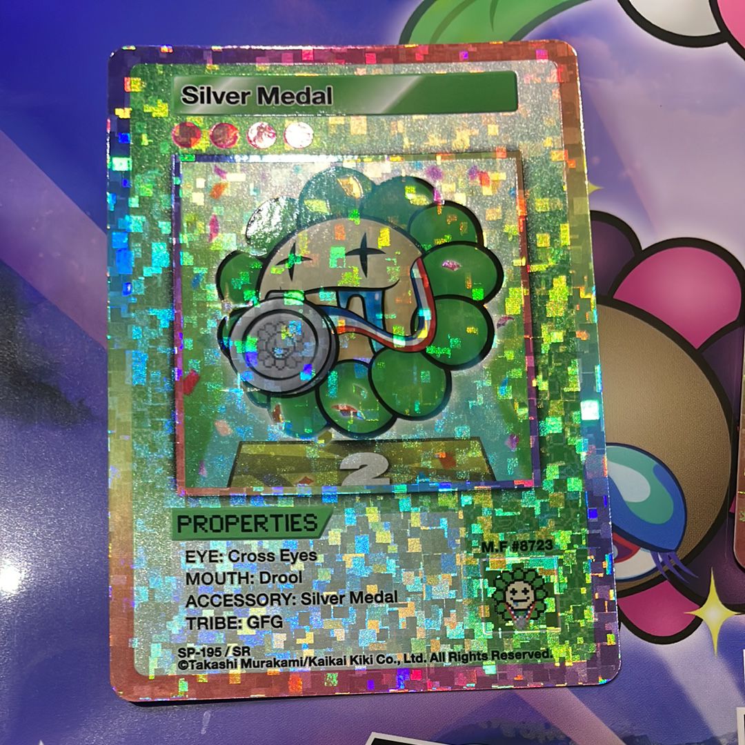 銀メダル SR [SP-195]【英語版】(ムラカミフラワーズ「108フラワーズ リバイズド」)