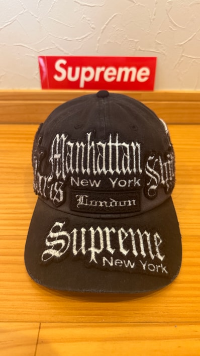 Supreme City Patches 6-Panel "Black"