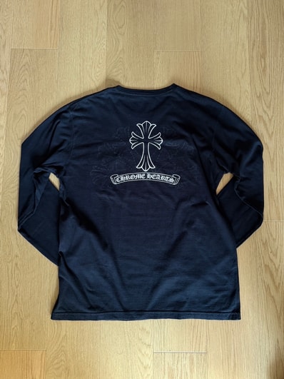 Chrome Hearts Cemetery Cross L/S Shirts