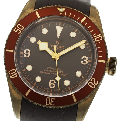 ☆良品 チュードル ヘリテージ ブラックベイ ブロンズ メンズ 【中古】