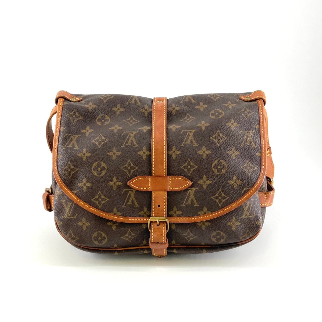 LOUIS VUITTON(ルイ・ヴィトン) モノグラム ソミュール30 M42256 ショルダーバッグ ブラウン