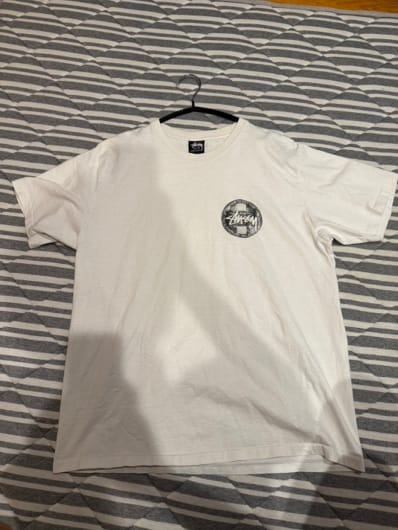 Stussy Dot Stamp Tee "White"