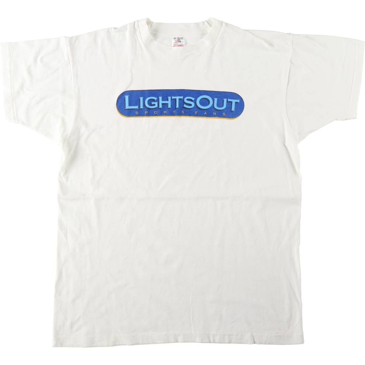 古着 90年代 フルーツオブザルーム FRUIT OF THE LOOM アドバタイジングTシャツ USA製 メンズXL相当 ヴィンテージ/eaa659675