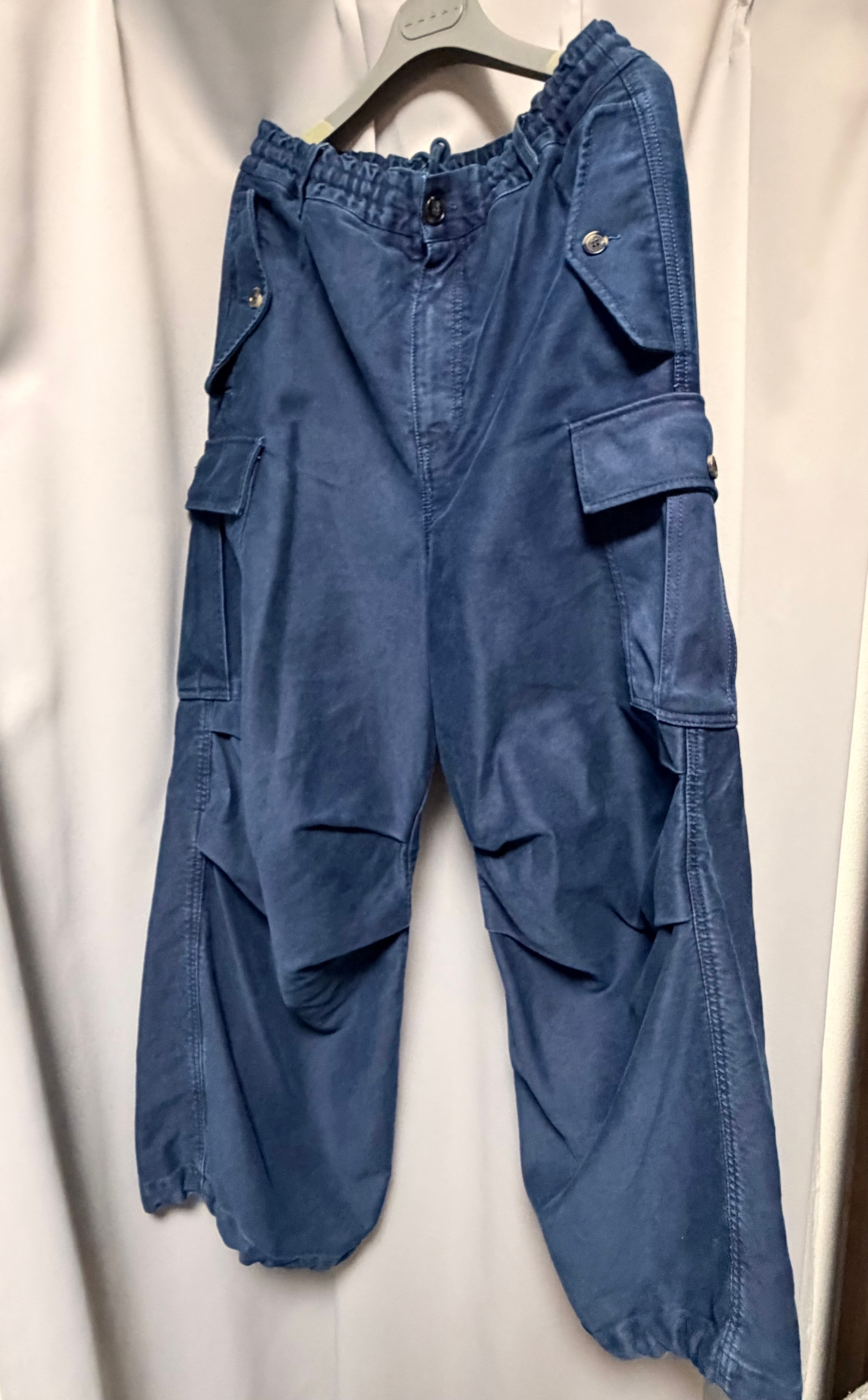MARNI TROUSERS "LIGHT NAVY"