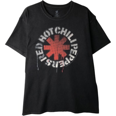 古着 00年代 ヘインズ Hanes HEAVYWEIGHT RED HOT CHILI PEPPERS レッドホットチリペッパーズ バンドTシャツ バンT メンズL相当/eaa612278