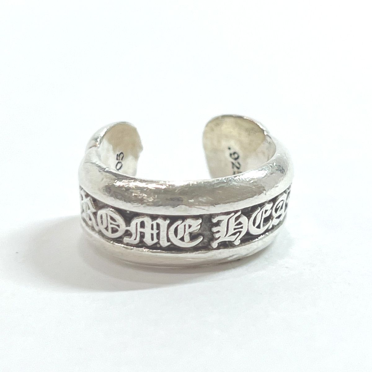 クロムハーツ リング・指輪 CHスクロールラベルリング スモール  シ