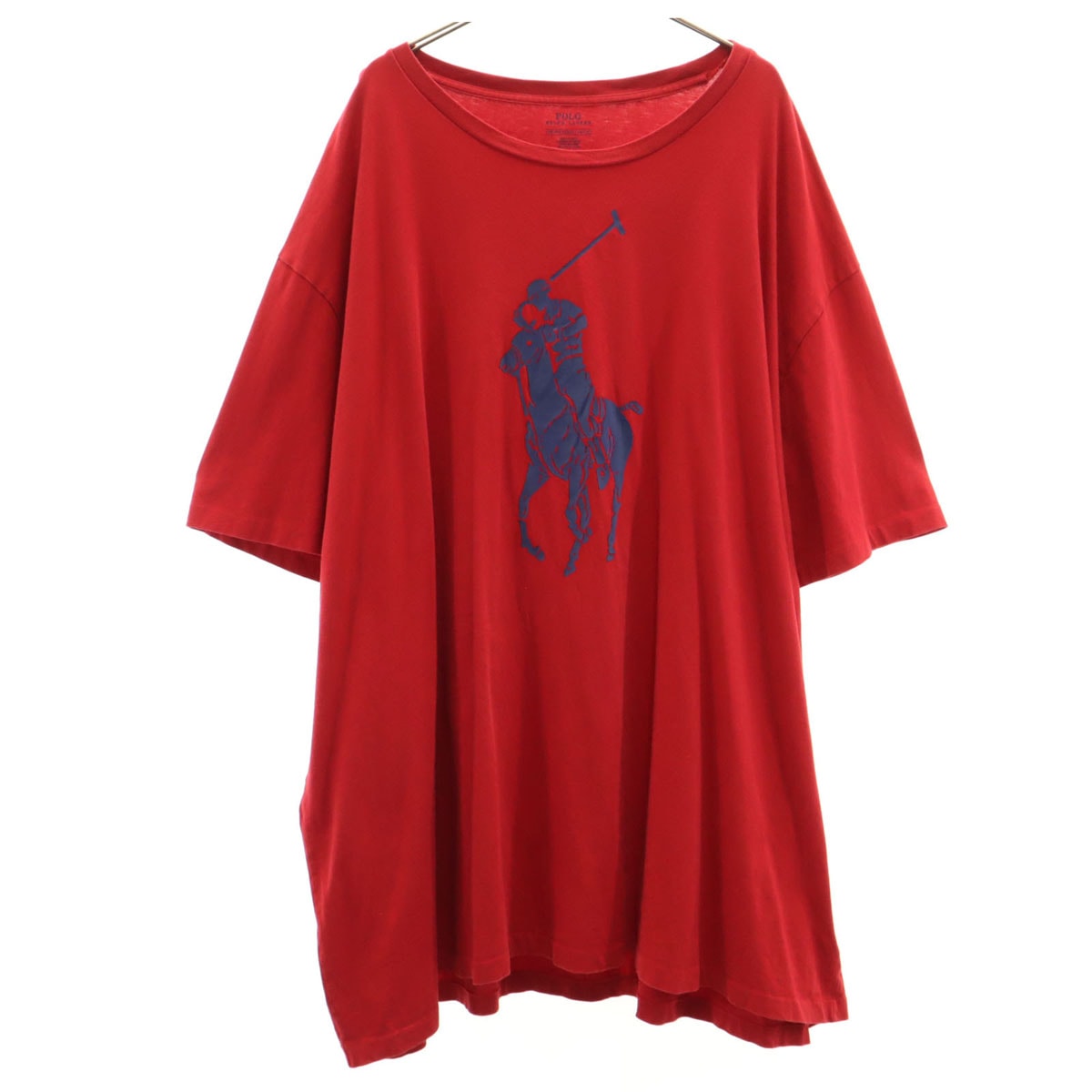 POLO RALPH LAUREN ポロラルフローレン 半袖 Tシャツ 5XB 赤 ビックサイズ