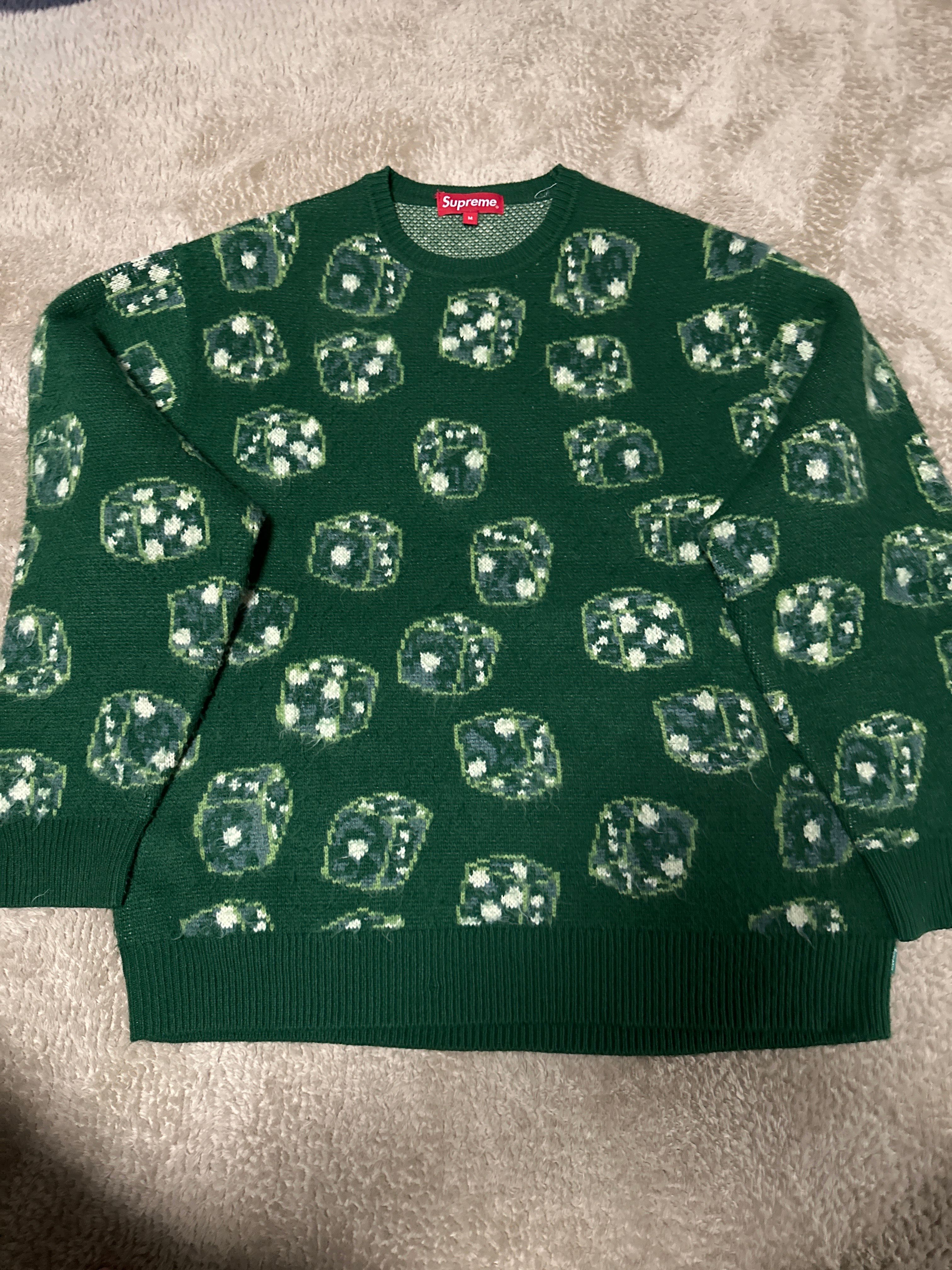 Supreme Dice Sweater "Green"