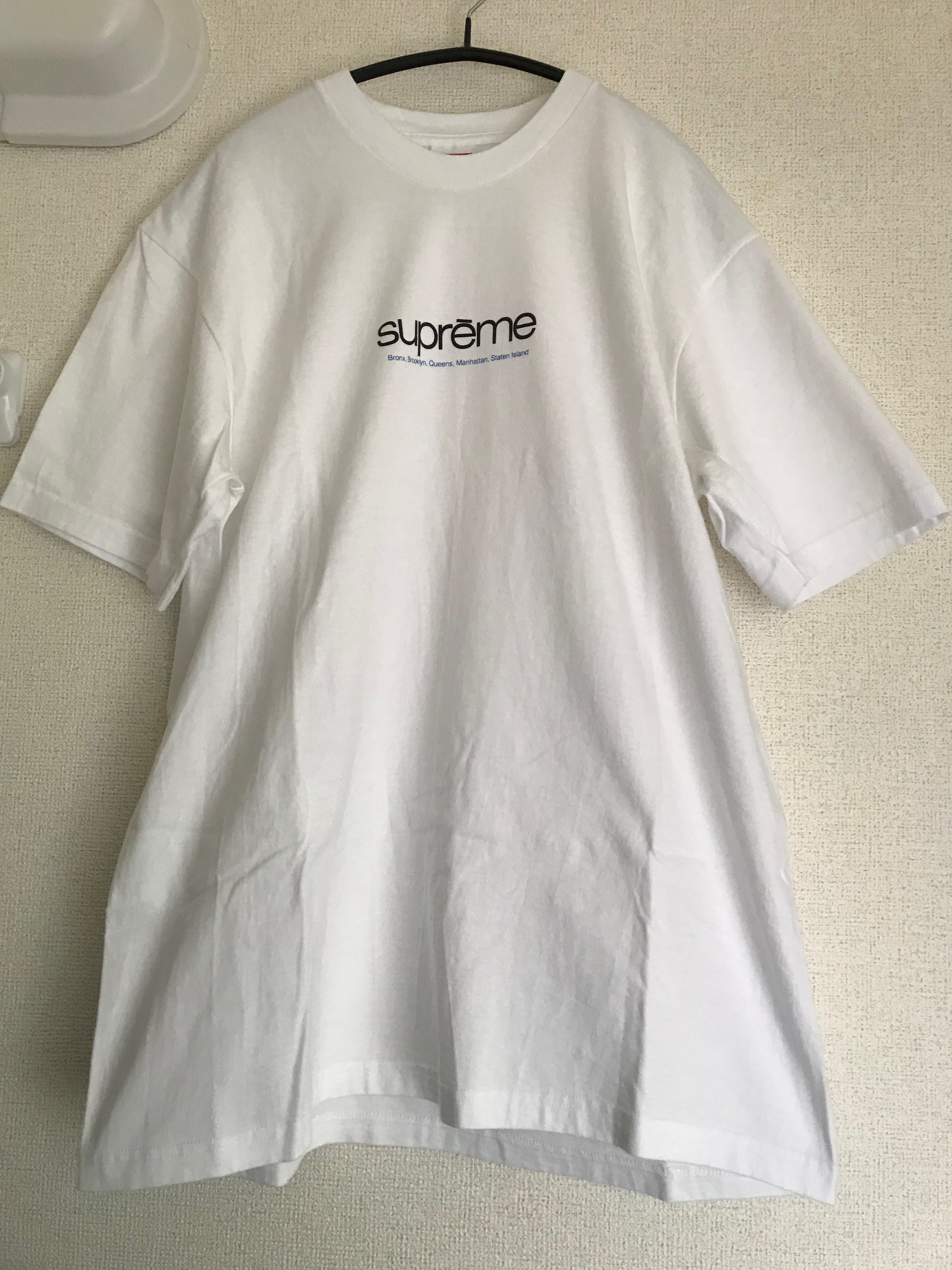 Supreme Five Boroughs Tee "White"