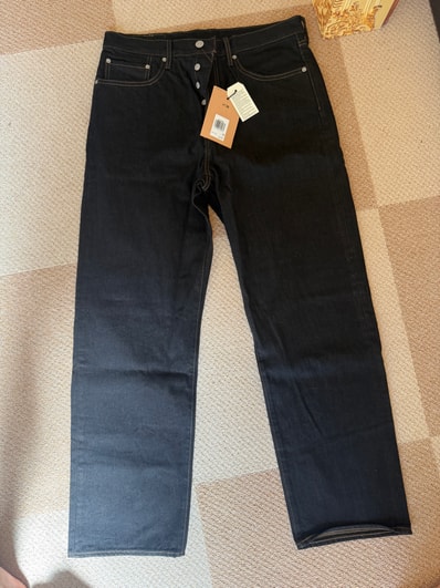 Stussy x Levi's Crispy Rinse Jean "Black/Brown"
