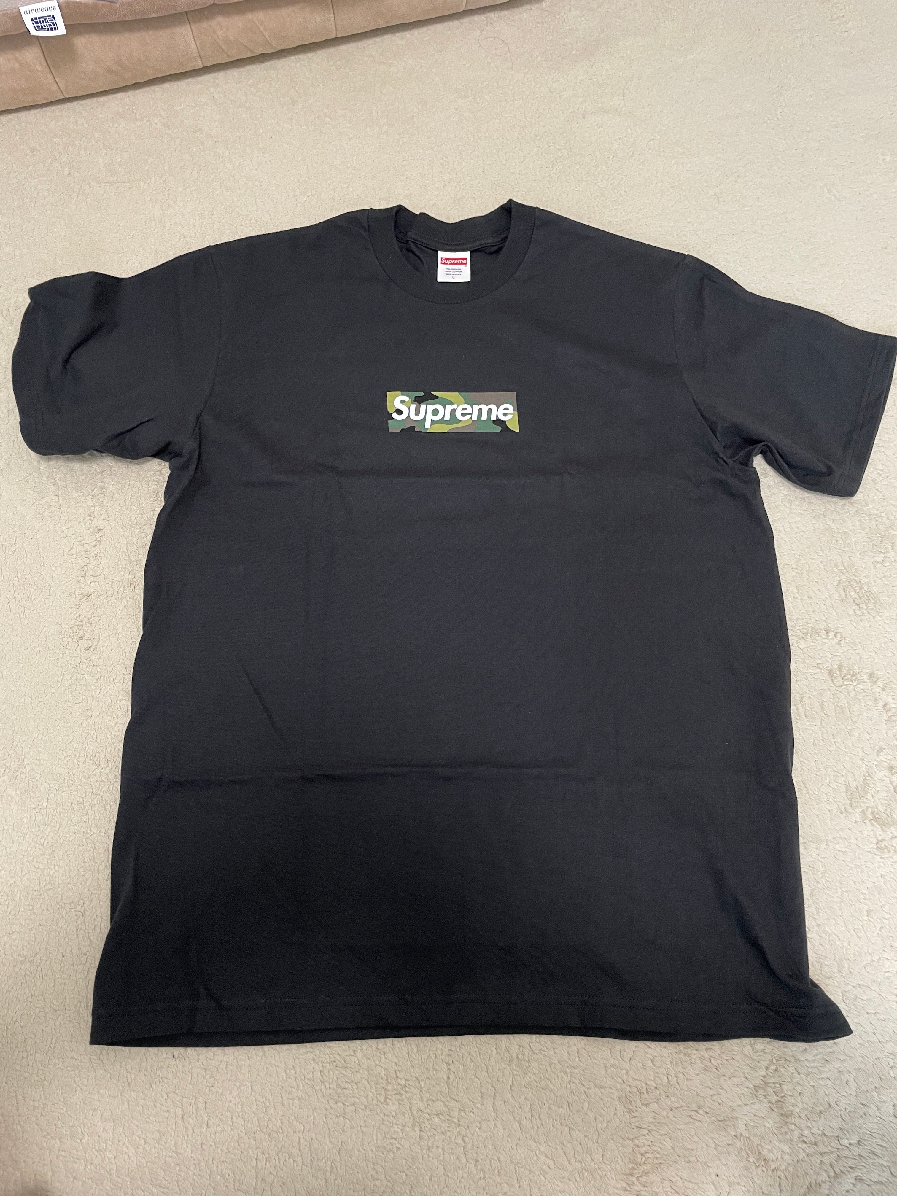 Supreme Box Logo Tee "Black" (23FW)