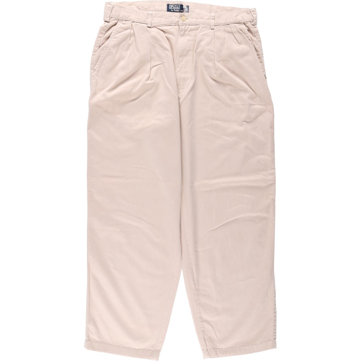 古着 ラルフローレン Ralph Lauren POLO by Ralph Lauren ツータック チノパンツ メンズw34相当/eaa655970