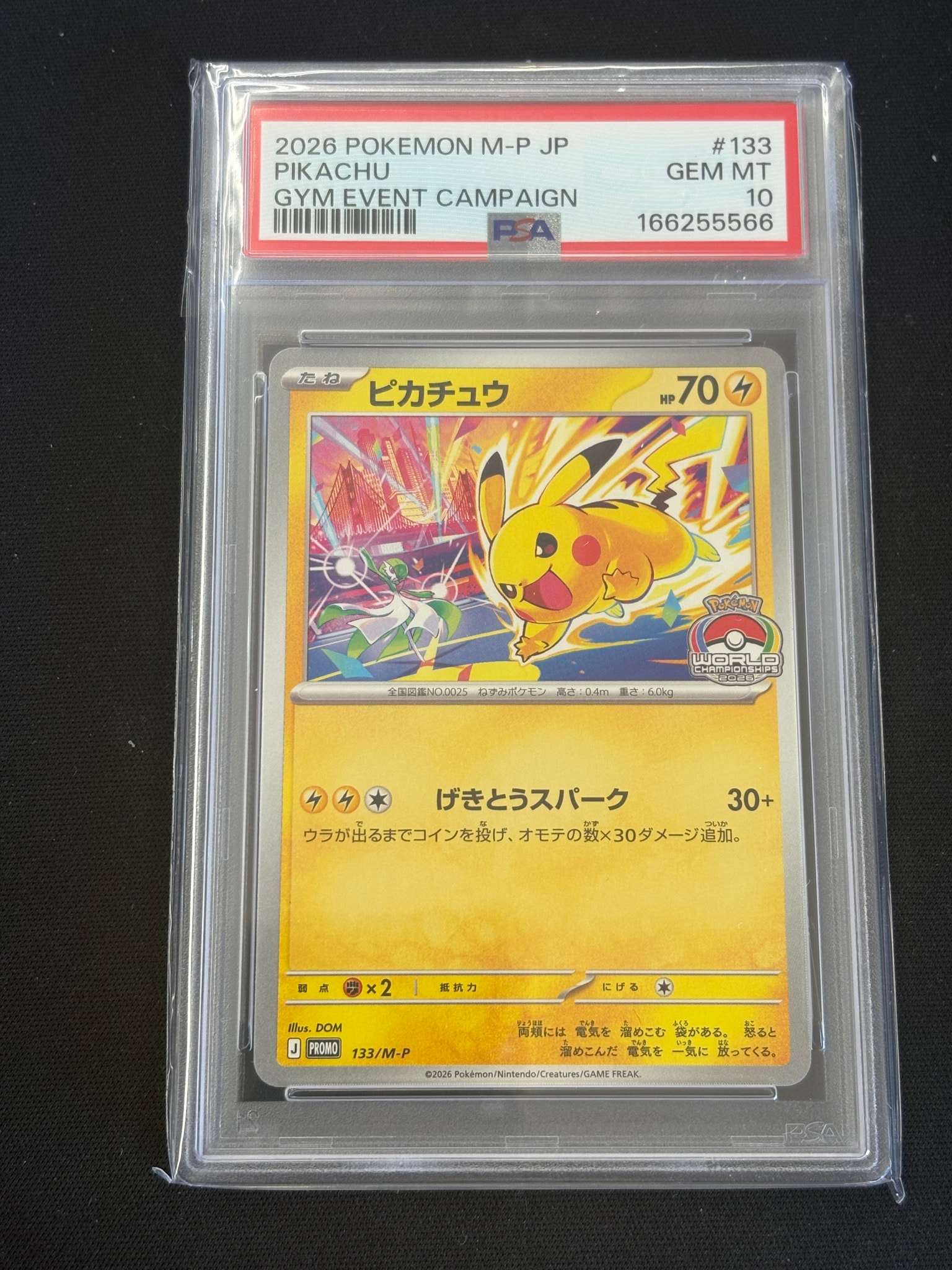 ピカチュウ プロモ [133/M-P](メガ「プロモーションカード」)通販