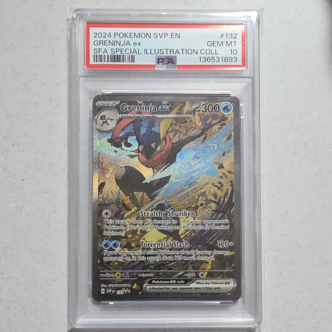 ゲッコウガex P [SVP EN 132]【英語版】(スカーレット&バイオレット