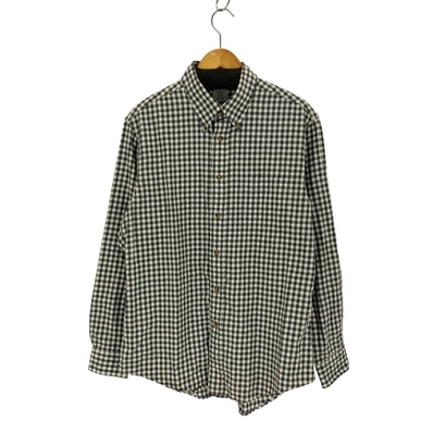 ボタンダウンギンガムチェックシャツ【1142101641078】