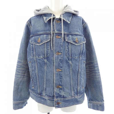 セリーヌ CELINE フード付きトラッカージャケット 2Q374930F デニムジャケット