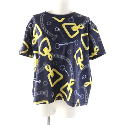 未使用品 エルメス 半袖Tシャツ カレイドスコープ・エフェクト 40